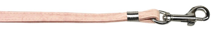 Faux Snake Skin 3/8" plain leash Pink 3/8'' Plain Leash